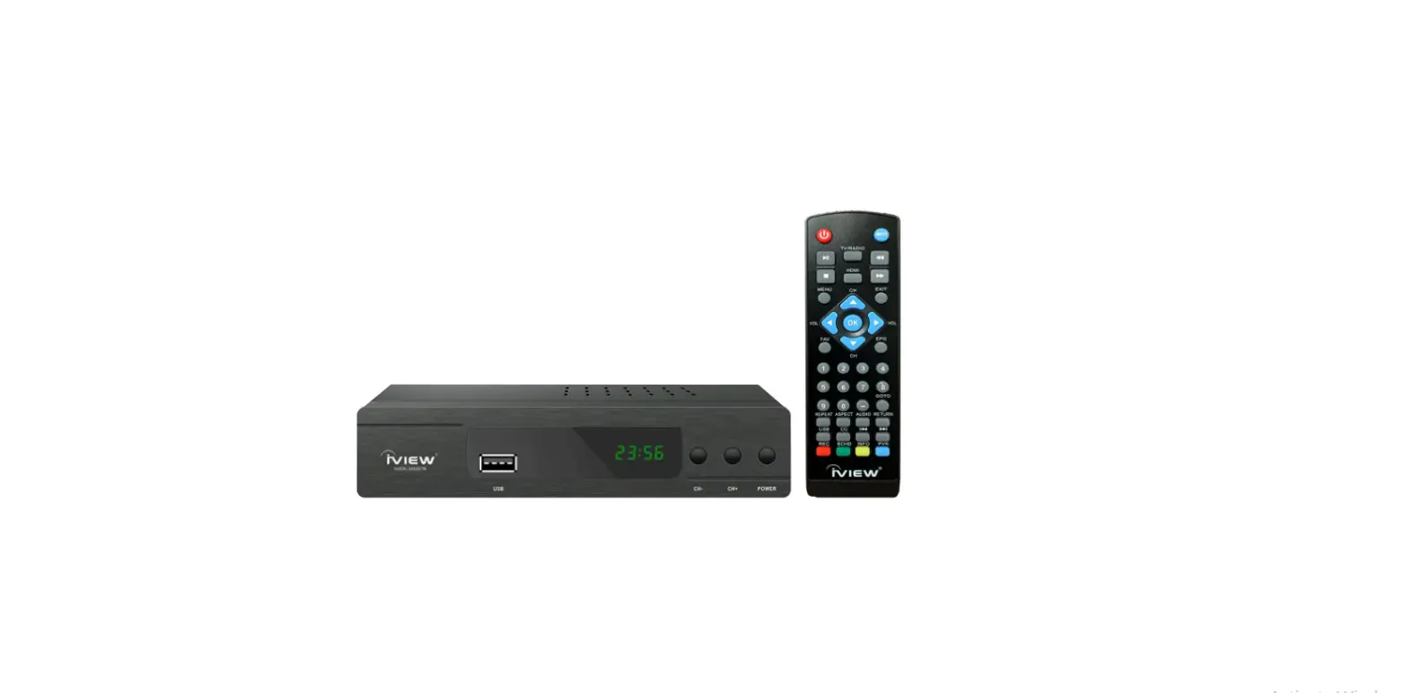 Iview 3300stb Atsc Converter Box With Recording User Manual