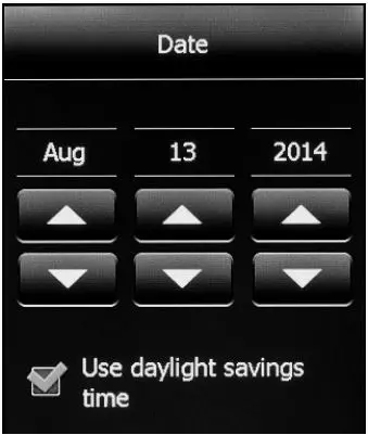 nevent NUHEAT Signature Thermostat User Manual - DATE