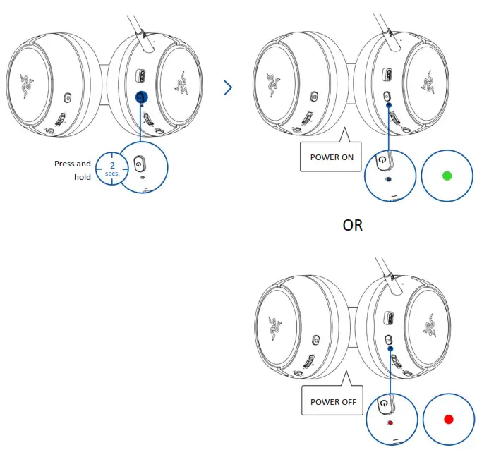 RAZER Kaira Pro HyperSpeed Wireless Multi Platform Gaming Headset - 14