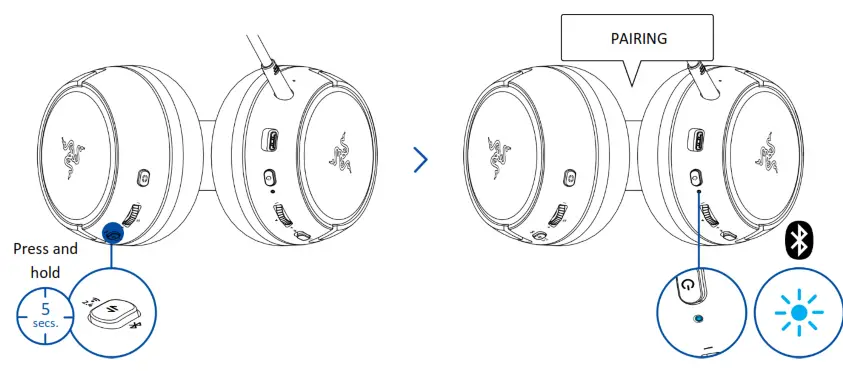 RAZER Kaira Pro HyperSpeed Wireless Multi Platform Gaming Headset - 19