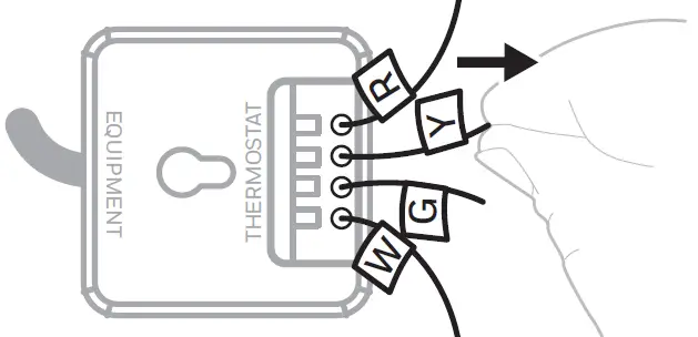 Ensure the wires are connected