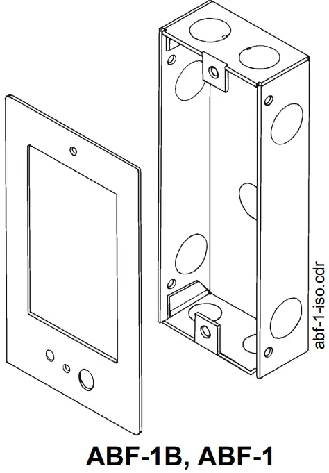 NOTIFIER ACS Series Annunciator Control System - Flush mount