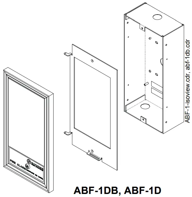NOTIFIER ACS Series Annunciator Control System - Mounts one