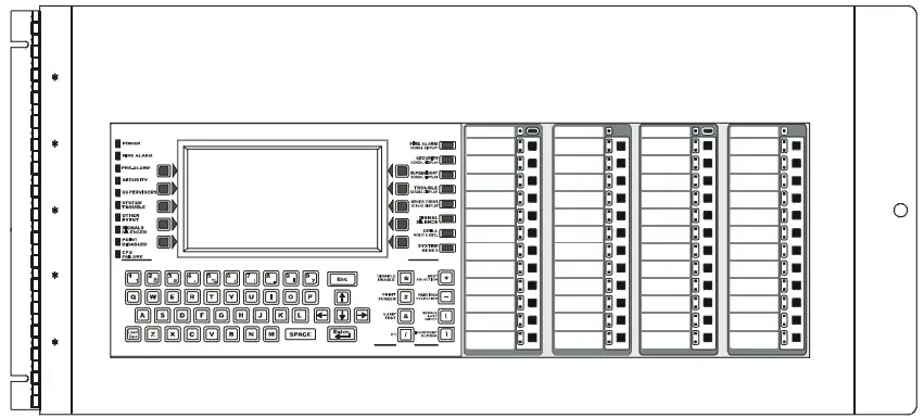 NOTIFIER ACS Series Annunciator Control System - NCA and Two ACM 24AT Modules
