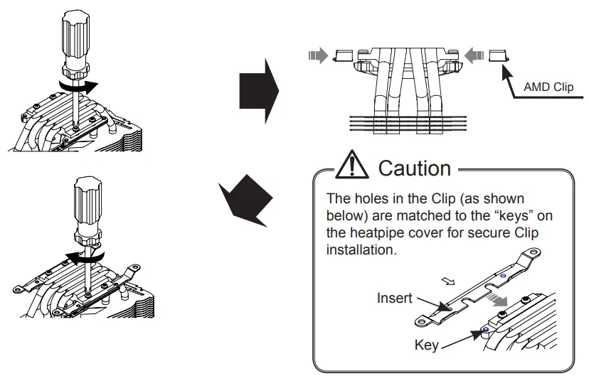 ZALMAN NPS10X Optima II RGB Fan - heatpipe