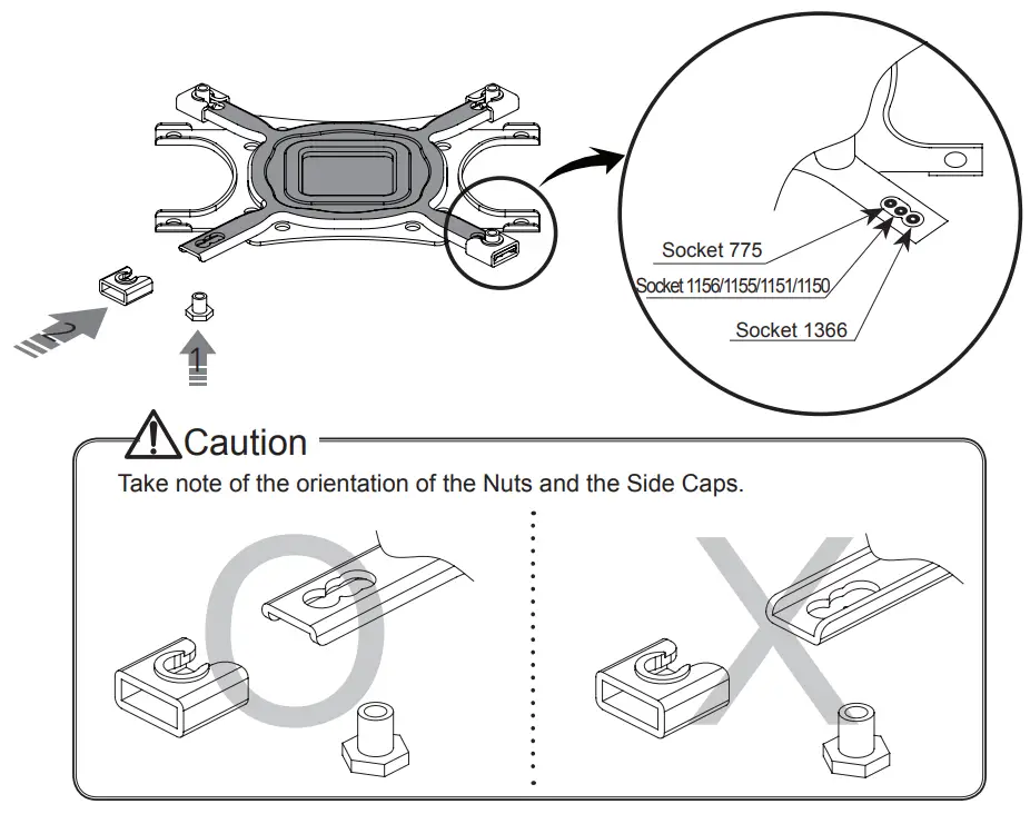 ZALMAN NPS10X Optima II RGB Fan - socket type
