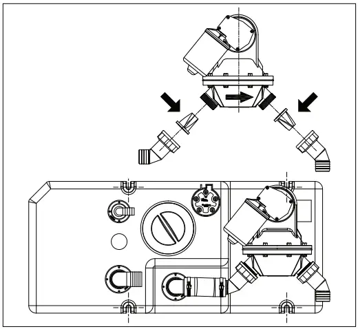 Vetus WWS 12V Waste Water System Type 61 Litres - Maintenance