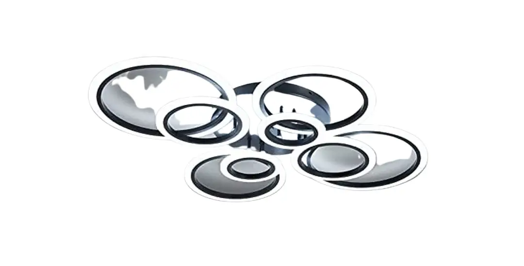 Shine Luest Sl-cl-801 Modern Ceiling Light, 41.3 Inch Dimmable Led Chandelier Installation Guide