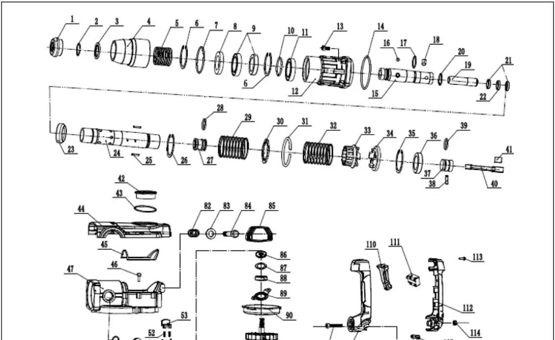 BN Products-USA BNH-640 Rotary Hammer-fig2