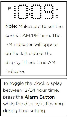 iHOME TIMEBASE PRO+ iWBTW200 User Guide - Setting the Time