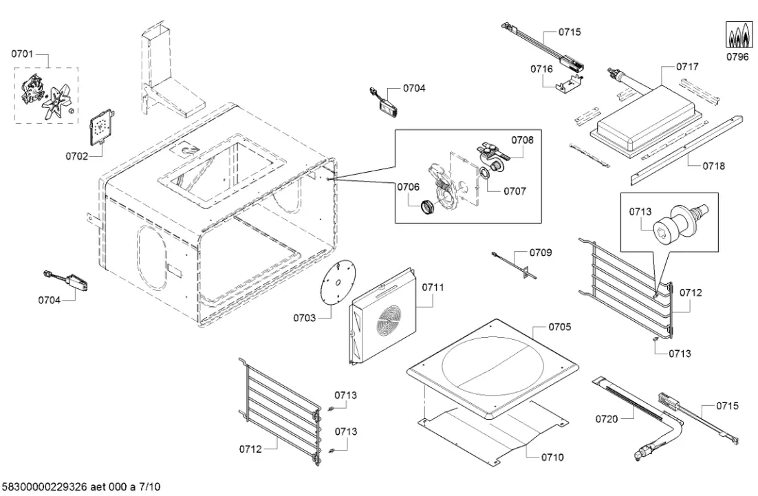 Thermador PRG364WLG-4 Gas Professional Range - fig 7