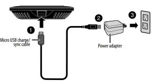 FIG 2 USING YOUR CHARGING PAD