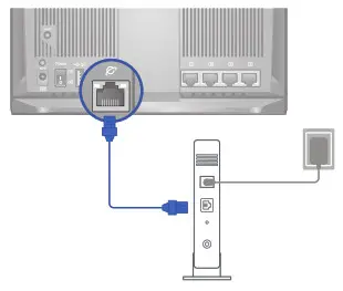 ASUS RT-ACRH18 Dual band AC WiFi Router - Preparing your modem 2