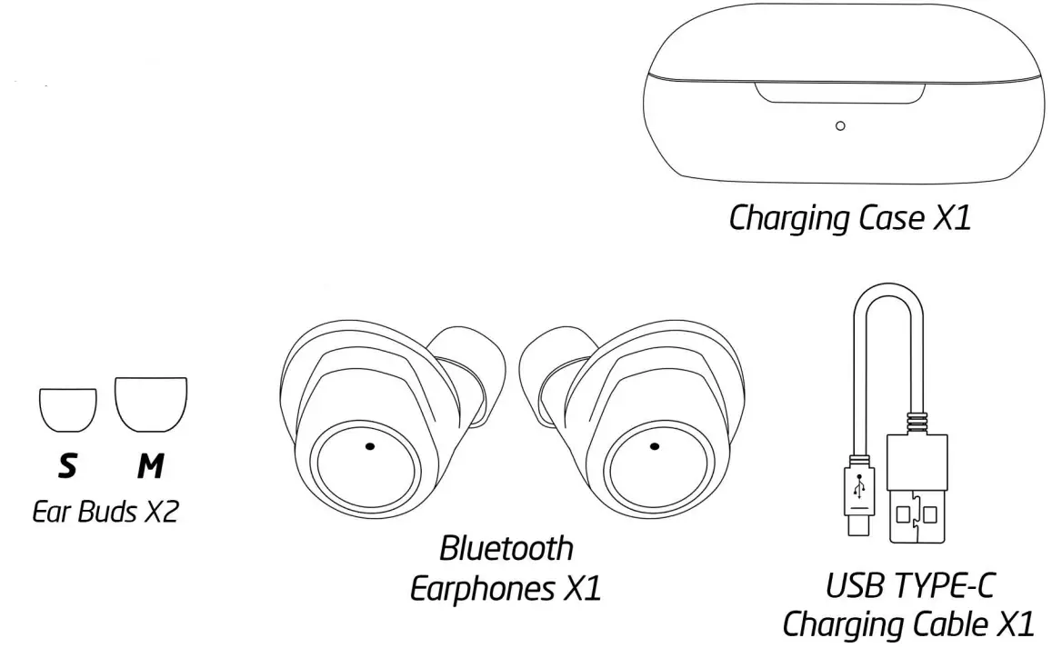 groov-e GV-TW05 VibeBuds - PRODUCT OVERVIEW