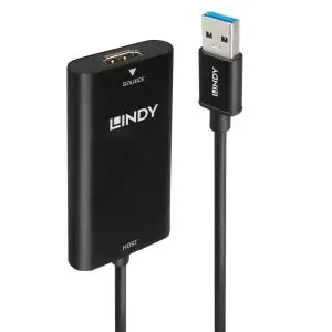 LINDY HDMI to USB 3.1 Video Capture Device