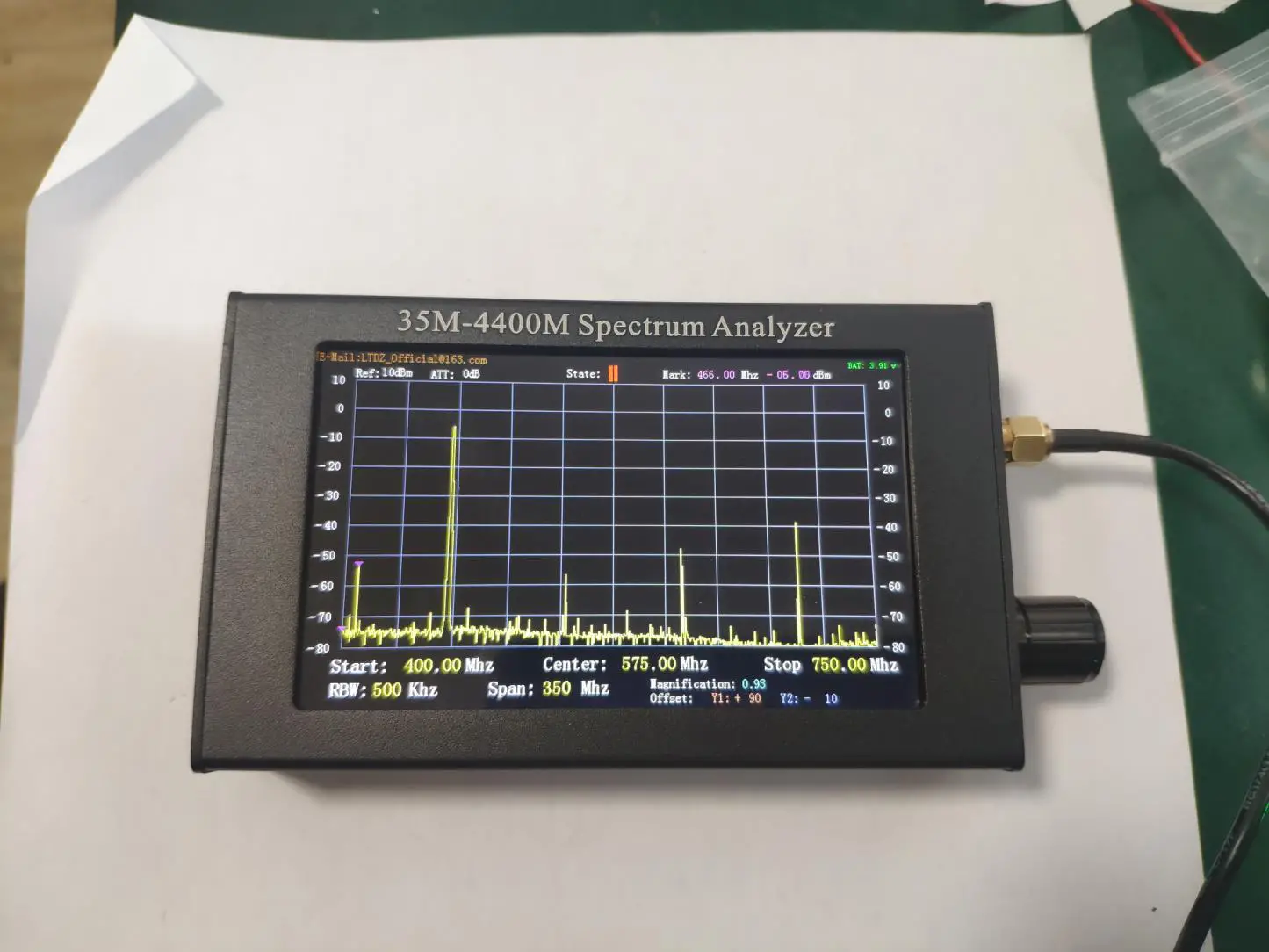 Banggood 35M-4400M Specturnm Analyzer - figure 4