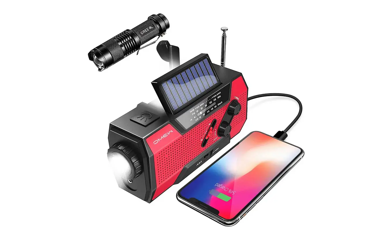 Omew B07nm2lv2l Multi-purpose Flashlight Radio User Manual Omew B07nm2lv2l Multi-purpose Flashlight Radio User Manual