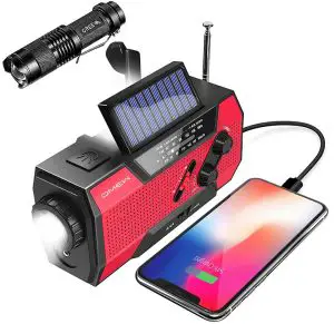 OMEW B07NM2LV2L Multi-Purpose Flashlight Radio