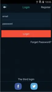 App-Login-tab