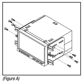 Double DIN radio provision Figure A