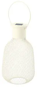 IKEA SOLVINDEN LED Solar Powered Lantern Outdoor Mesh