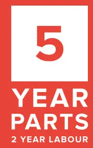 CDA Gesture Control Extractor Hood - 5 YEAR