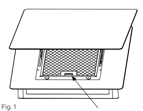 CDA Gesture Control Extractor Hood - Fig. 1