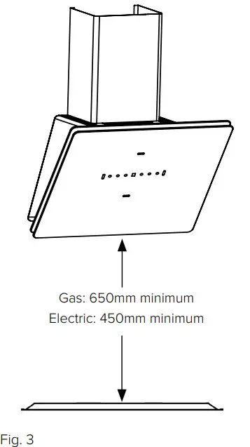 CDA Gesture Control Extractor Hood - Fig. 3