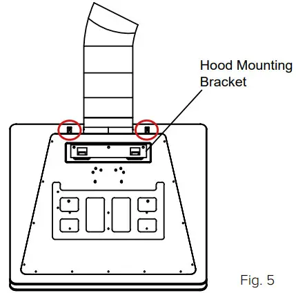 CDA Gesture Control Extractor Hood - Fig. 5