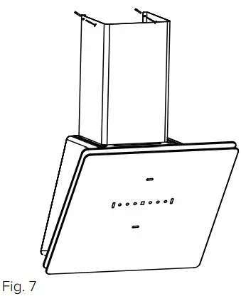 CDA Gesture Control Extractor Hood - Fig. 7