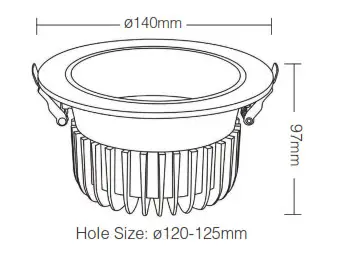 MIBOXER FUT072 Anti-glare RGB+CCT LED Downlight 2