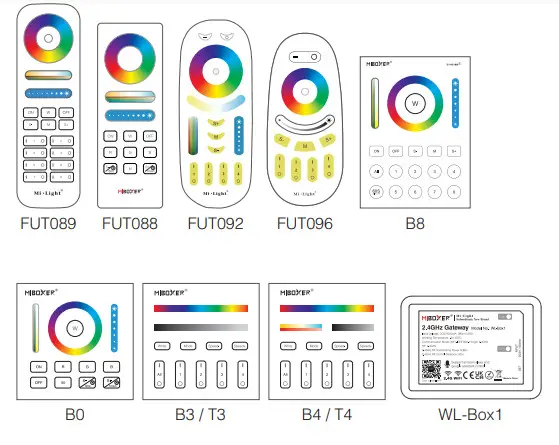 MIBOXER FUT072 Anti-glare RGB+CCT LED