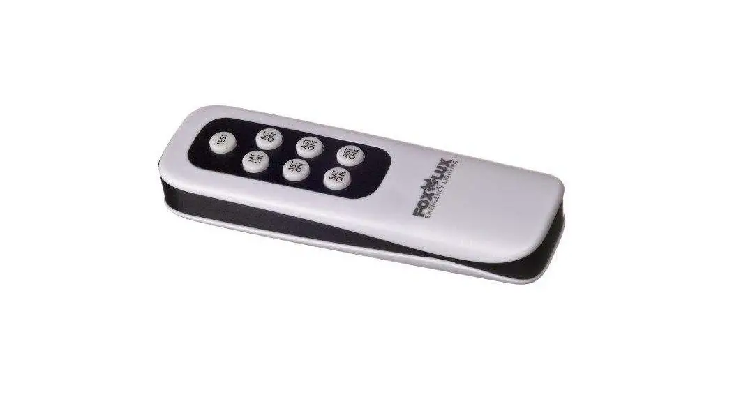 Fox-lux Rem10 Emergency Lighting Remote Control User Manual Fox-lux Rem10 Emergency Lighting Remote Control User Manual