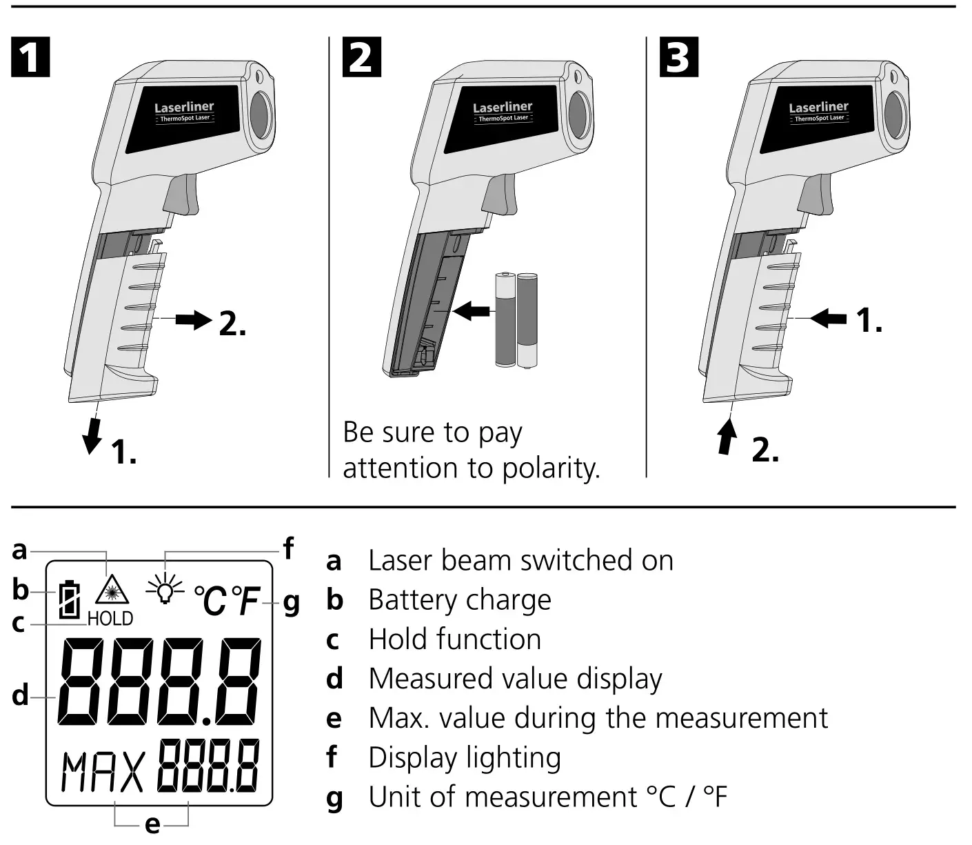 Laserliner ThermoSpot Laser - Calibration