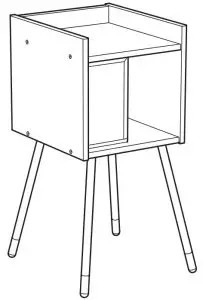 IKEA 703.862.92 LURVIG Cat House