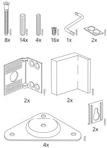 IKEA 703.862.92 LURVIG Cat House - fig 1