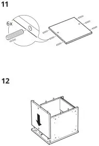 IKEA 703.862.92 LURVIG Cat House - fig 11