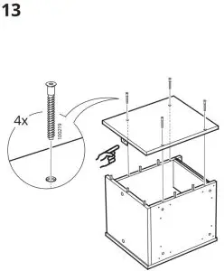 IKEA 703.862.92 LURVIG Cat House - fig 13
