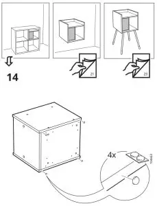 IKEA 703.862.92 LURVIG Cat House - fig 14