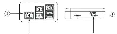 Desoutter 6158133350 Virtual Cable Tracking Base - Via Connect PoE injector
