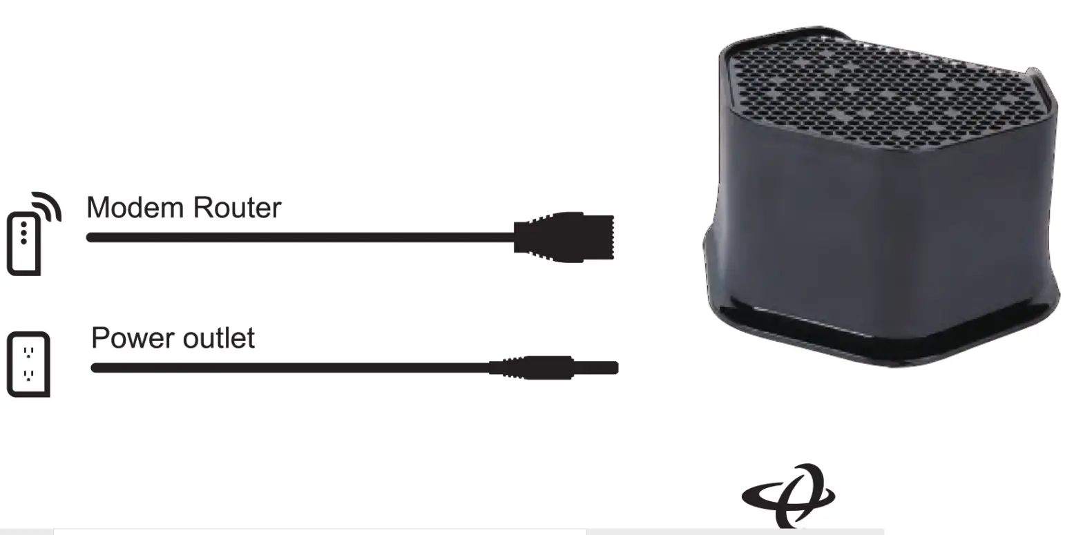 hitron ARIA2210 Wi Fi 6 Mesh Extender - modem rotar