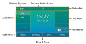 Yealink T54W Sparklight Telephone - figure 2