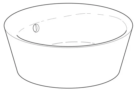 IKEA KATTEVIK Countertop Sink Wash Basin