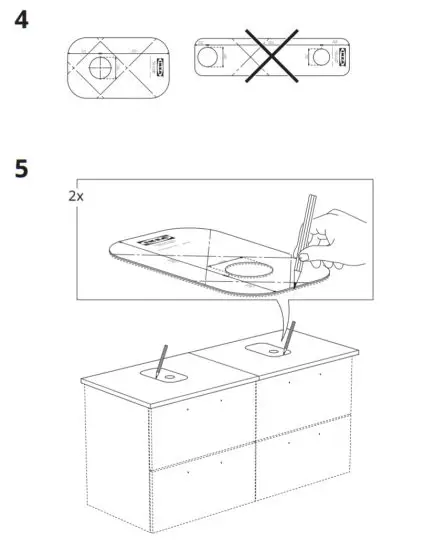 IKEA KATTEVIK Countertop Sink Wash Basin - figure 8