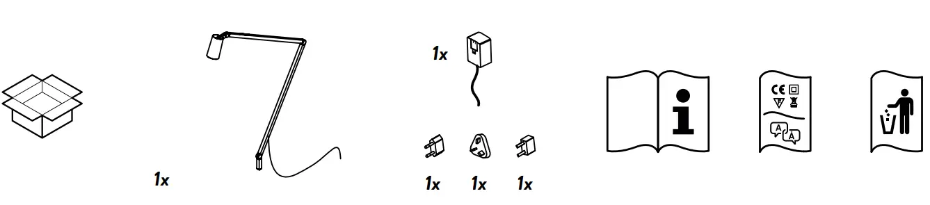 NEMO NEUNTLNN14 Untitled Table Spot-Box contents