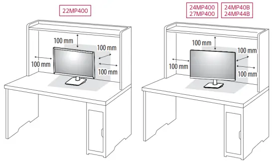 Installing on a Table