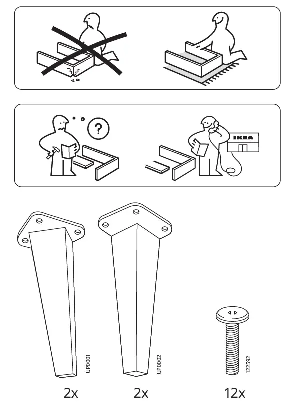 IKEA 405.099.92 UPPBUREN Armchair 1