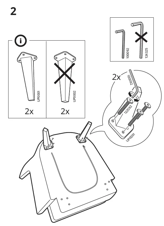 IKEA 405.099.92 UPPBUREN Armchair 3