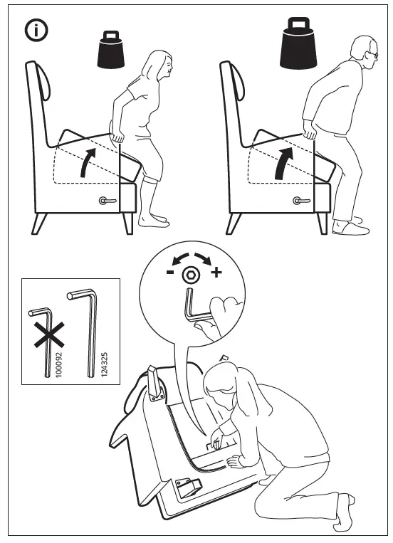 IKEA 405.099.92 UPPBUREN Armchair 9