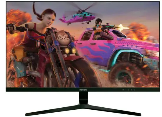 element EM3FGAB27BS 27 Inch 1440P 165Hz Frameless Gaming Monitor